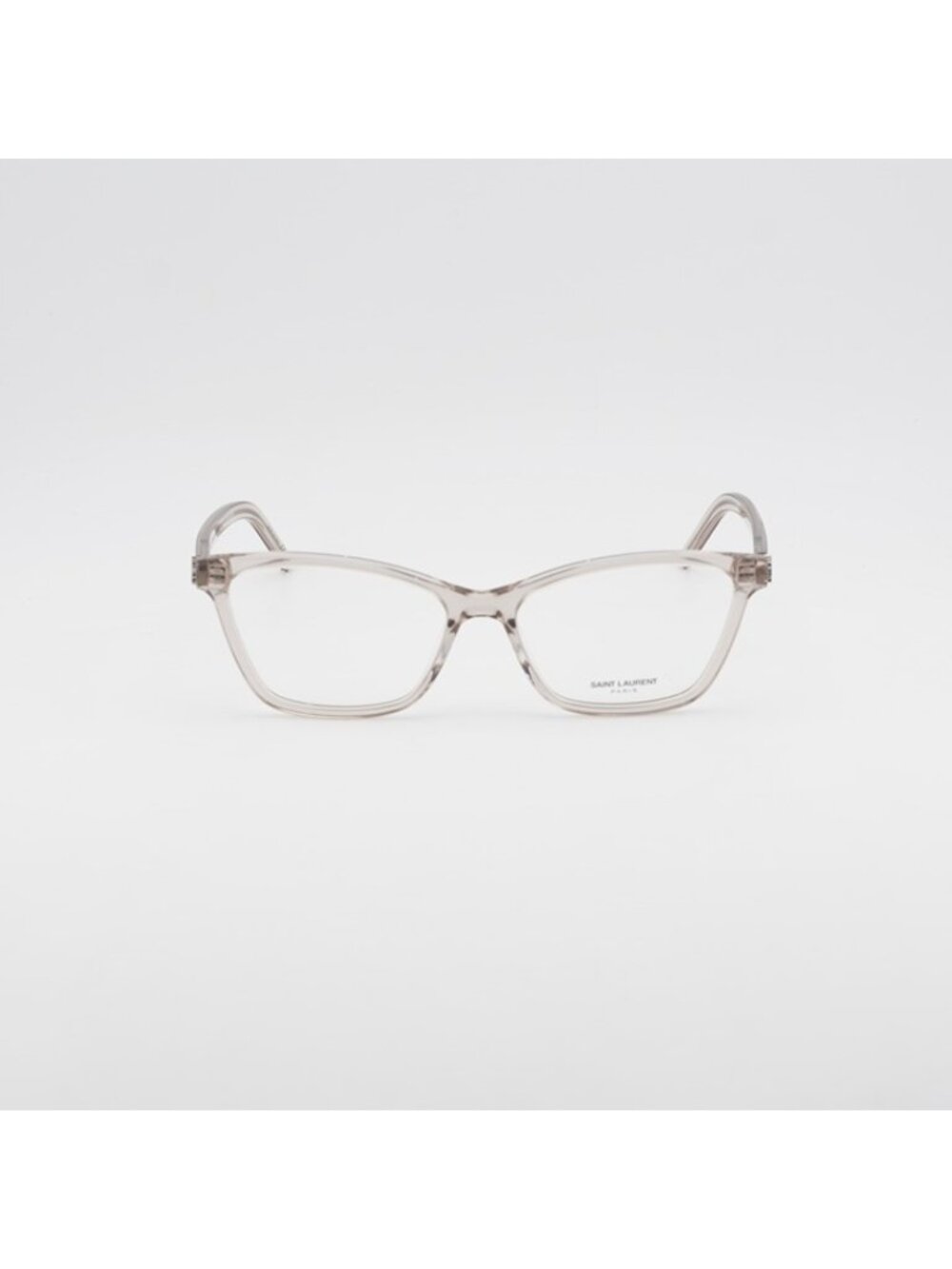 Saint Laurent SLM128 011 Eyeglasses Nude 56mm Square Frame - Picture 2 of 11